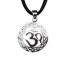 Pandantiv argint Simbolul Ohm K843