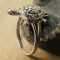 Inel argint Poison Ring Broscuta