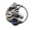 Pandantiv Unicorn, talisman pentru fericire, frumusete, puritate, dragoste si putere, 2.7 cm