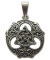 Pandantiv amuleta din argint pentru protectie si spiritualitate Silver Dreams - Nod Celtic Triquetra