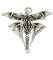 Pandantiv amuleta din argint pentru protectie Rob Ray Simboluri Mistice - Dragoni in Lupta