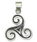 Pandantiv amuleta din argint Rob Ray Simboluri Mistice - Spirala Vietii