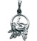 Pandantiv amuleta din argint cu cristal negru pentru prosperitate si dezvoltare Magia Zanelor - Zana
