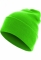 Beanie Basic Flap Long Version MasterDis verde neon