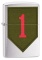 Brichetă Zippo 29182 US Army 1st Infantry