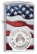 Brichetă Zippo 29395 American Stamp on Flag