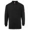 Flame Resistant Anti-Static Long Sleeve Polo Shirt Portwest FR10, Negru